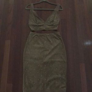 Mustard seed pearl Matching set